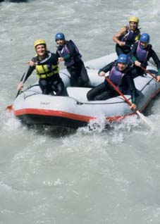 rafting et hydro &agrave; Chamonix