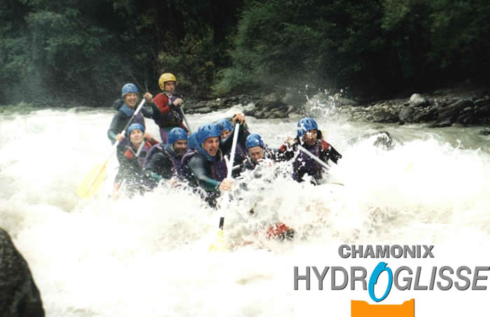 rafting in Chamonix